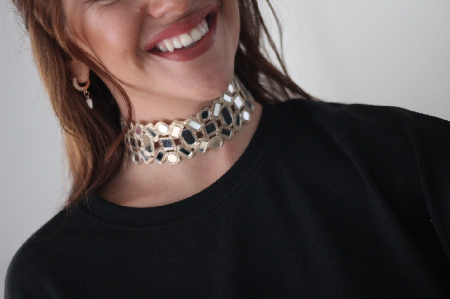 Chocker Aurora Oro Rosado