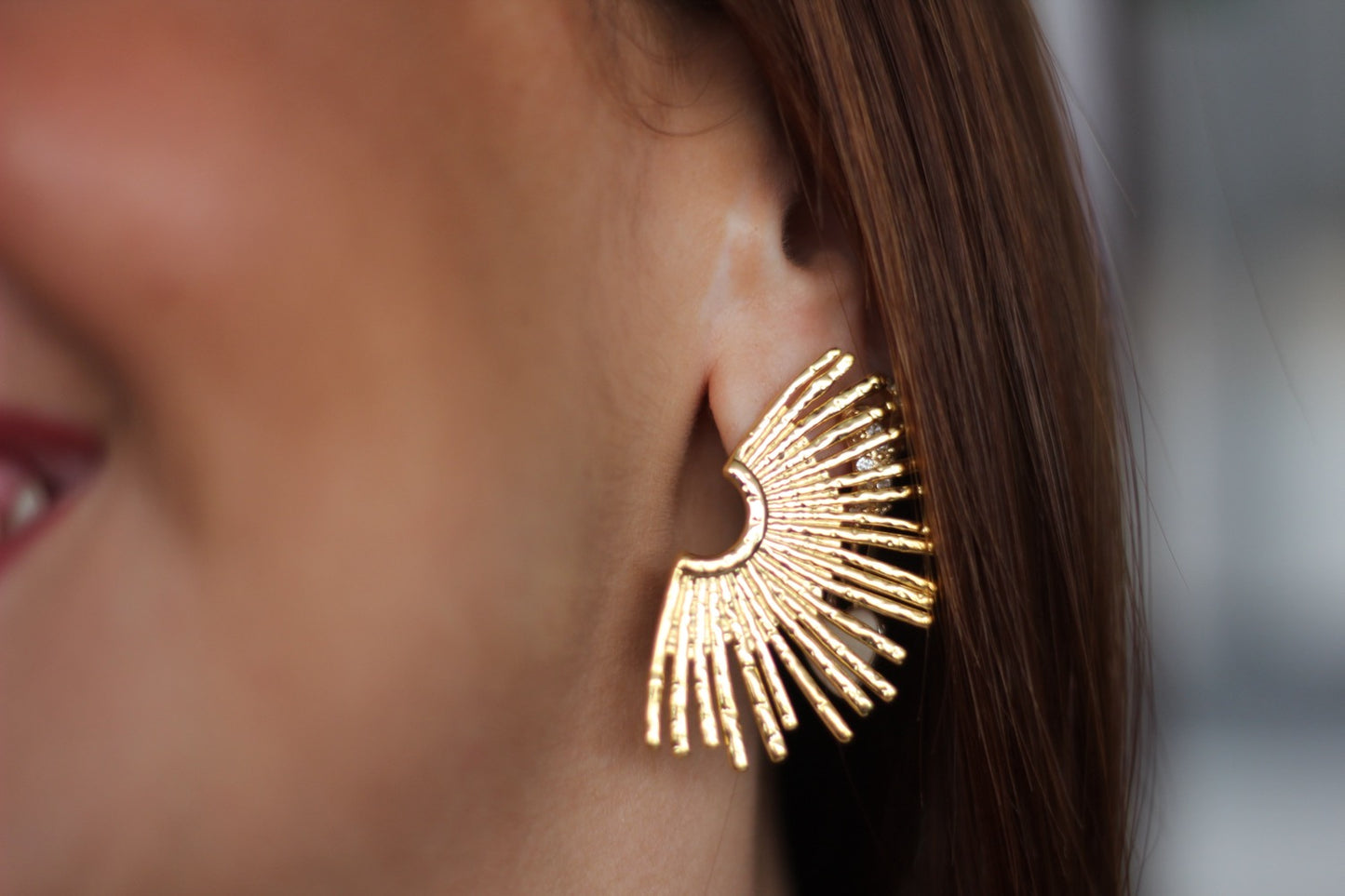 Pendientes Abanico
