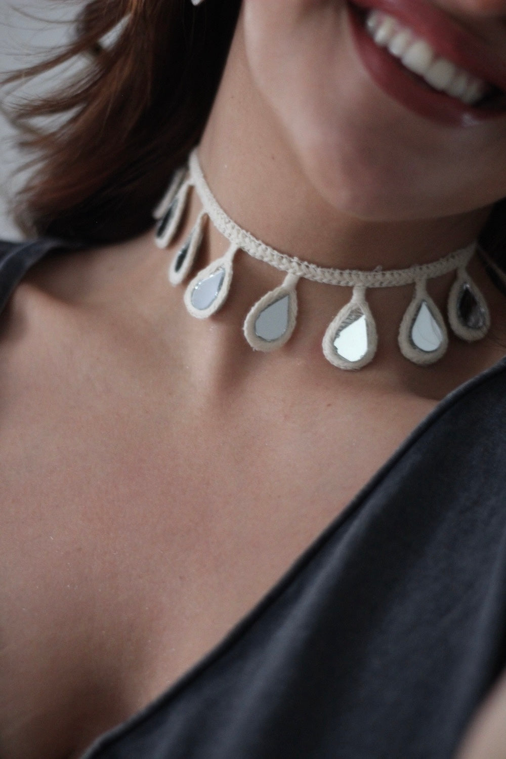 Chocker Pétalo Blanco