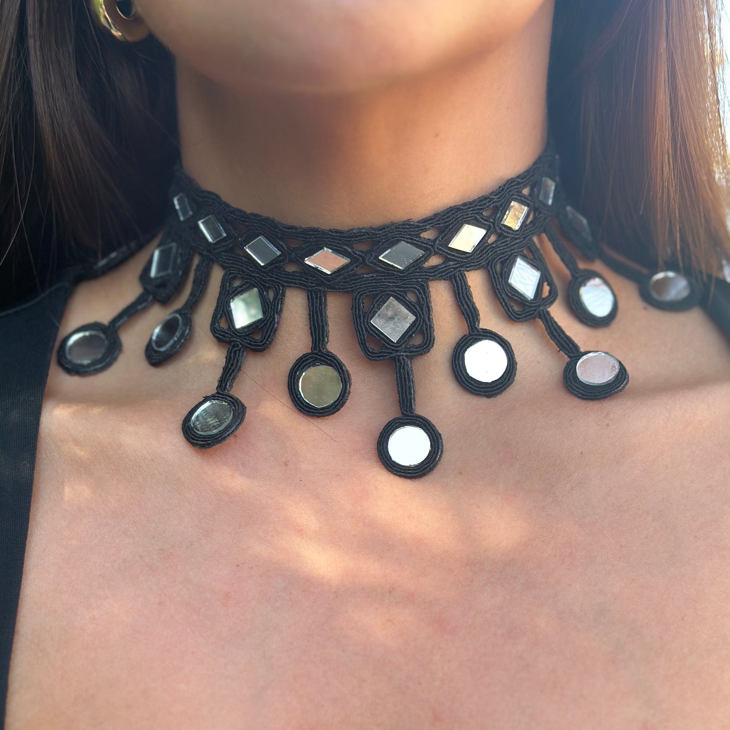 Chocker Cleopatra Negro
