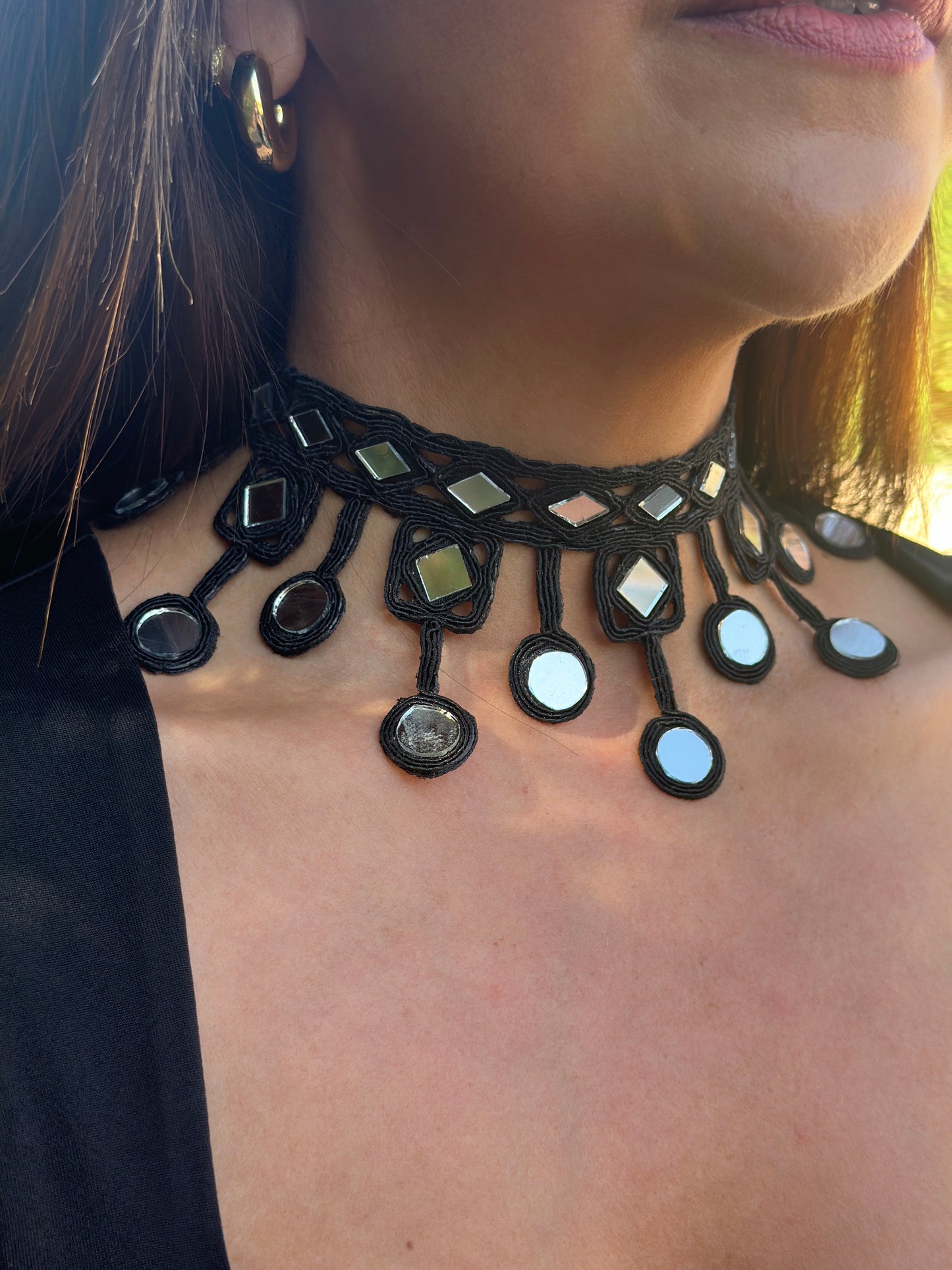 Chocker Cleopatra Negro