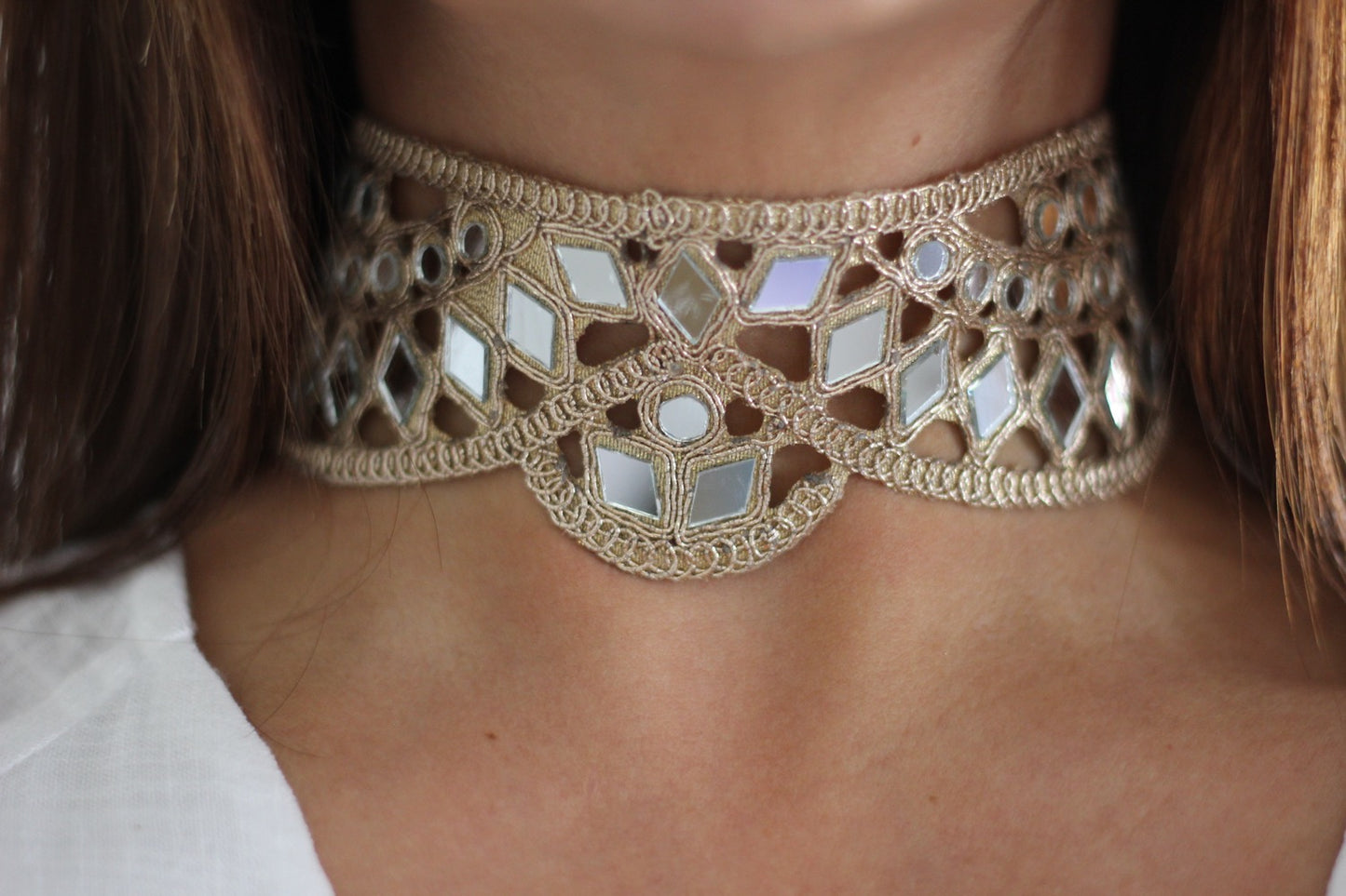 Chocker Verónica Oro Rosa