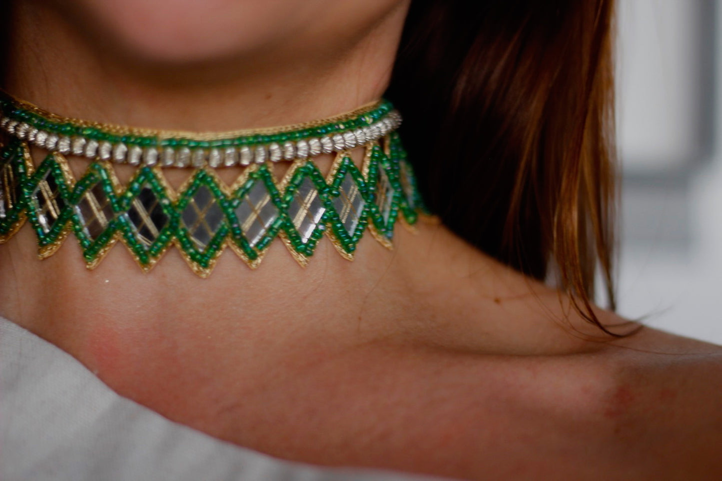Choker Esmeralda