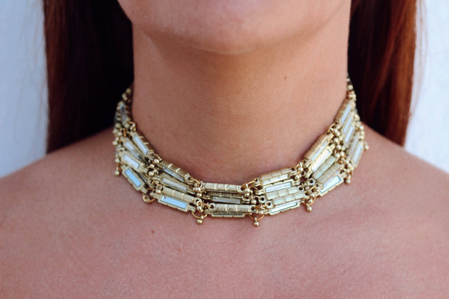 Choker Éclat Doré