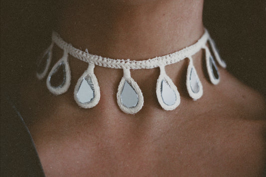 Chocker Pétalo Blanco