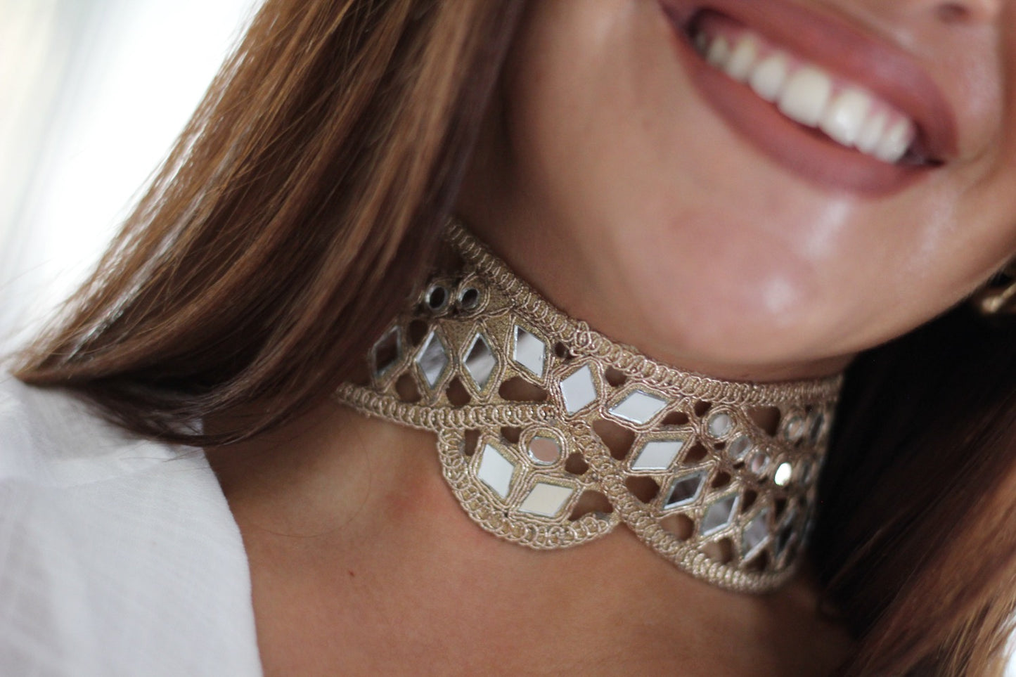 Chocker Verónica Oro Rosa