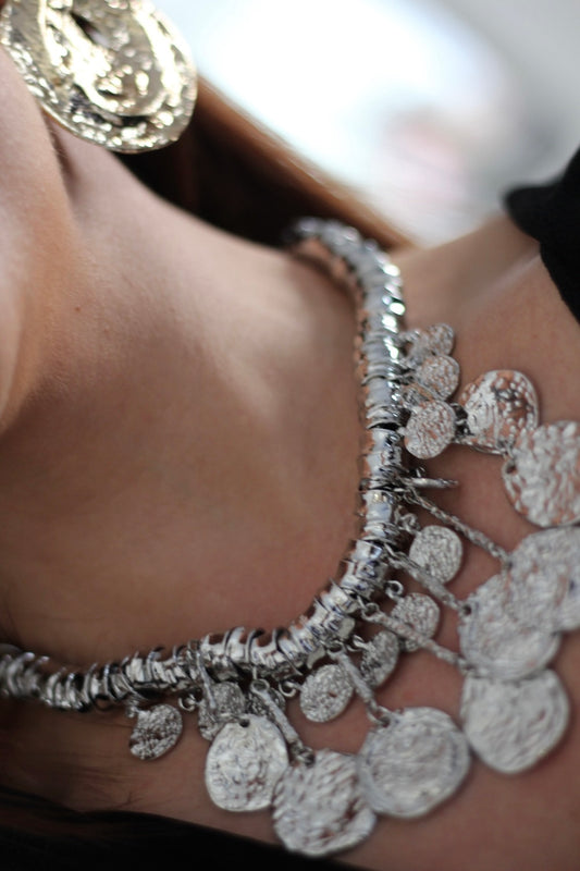Collar Bereber Plateado