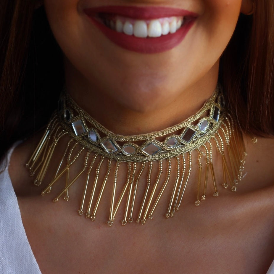 Chocker Charleston Dorado