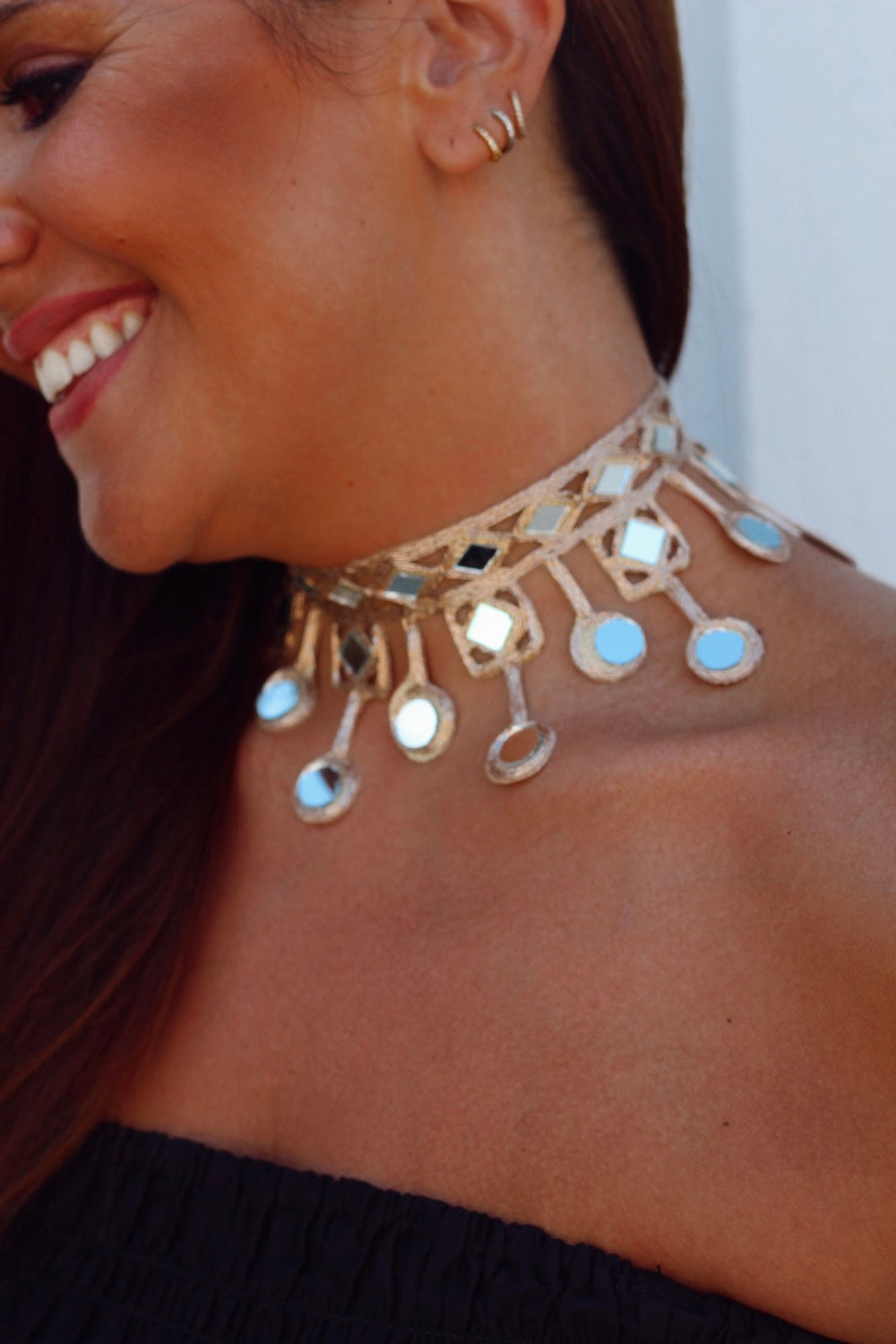 Chocker Cleopatra Oro Rosa
