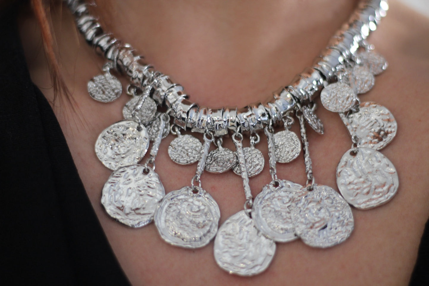 Collar Bereber Plateado