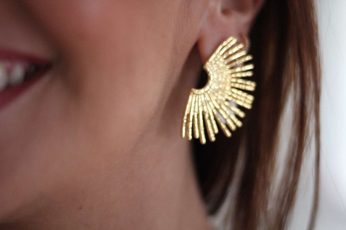 Pendientes Abanico