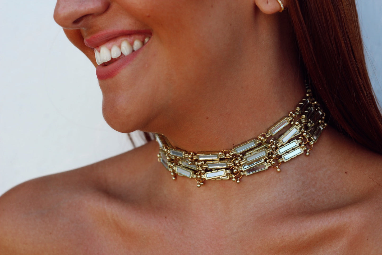 Choker Éclat Doré