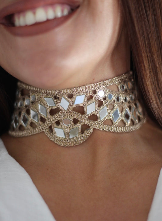 Chocker Verónica Oro Rosa