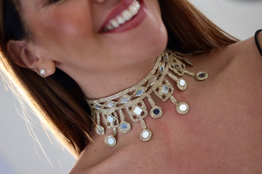 Choker Cleopatra Dorado