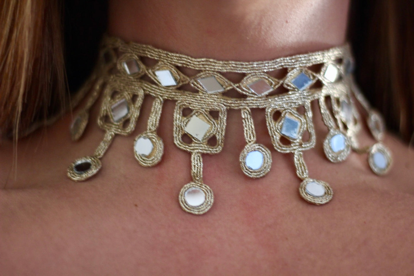 Choker Cleopatra Dorado