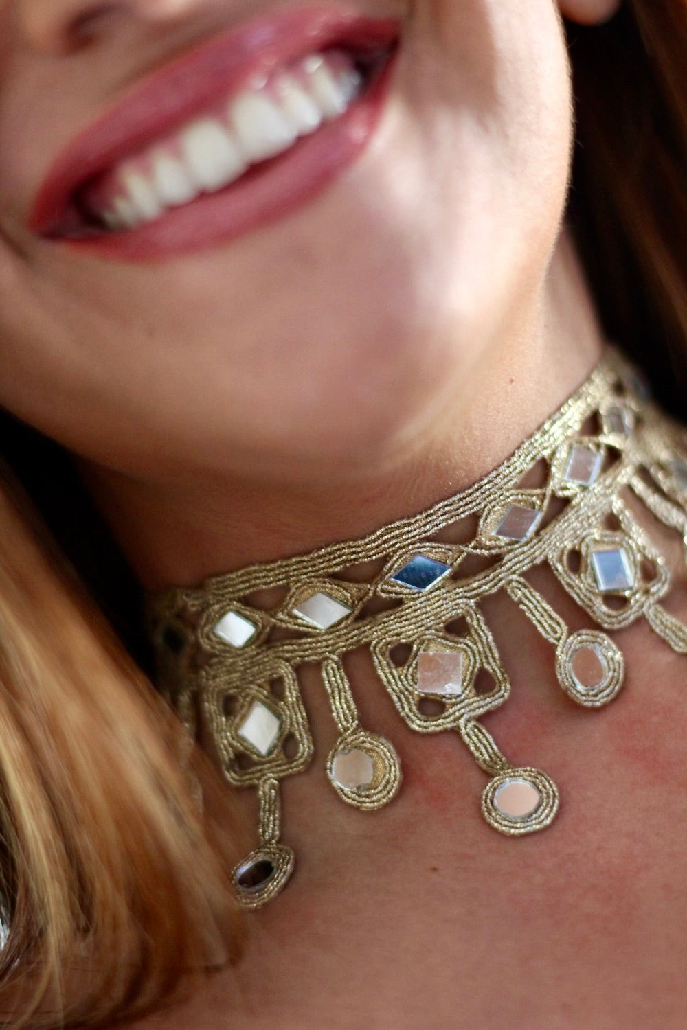 Choker Cleopatra Dorado