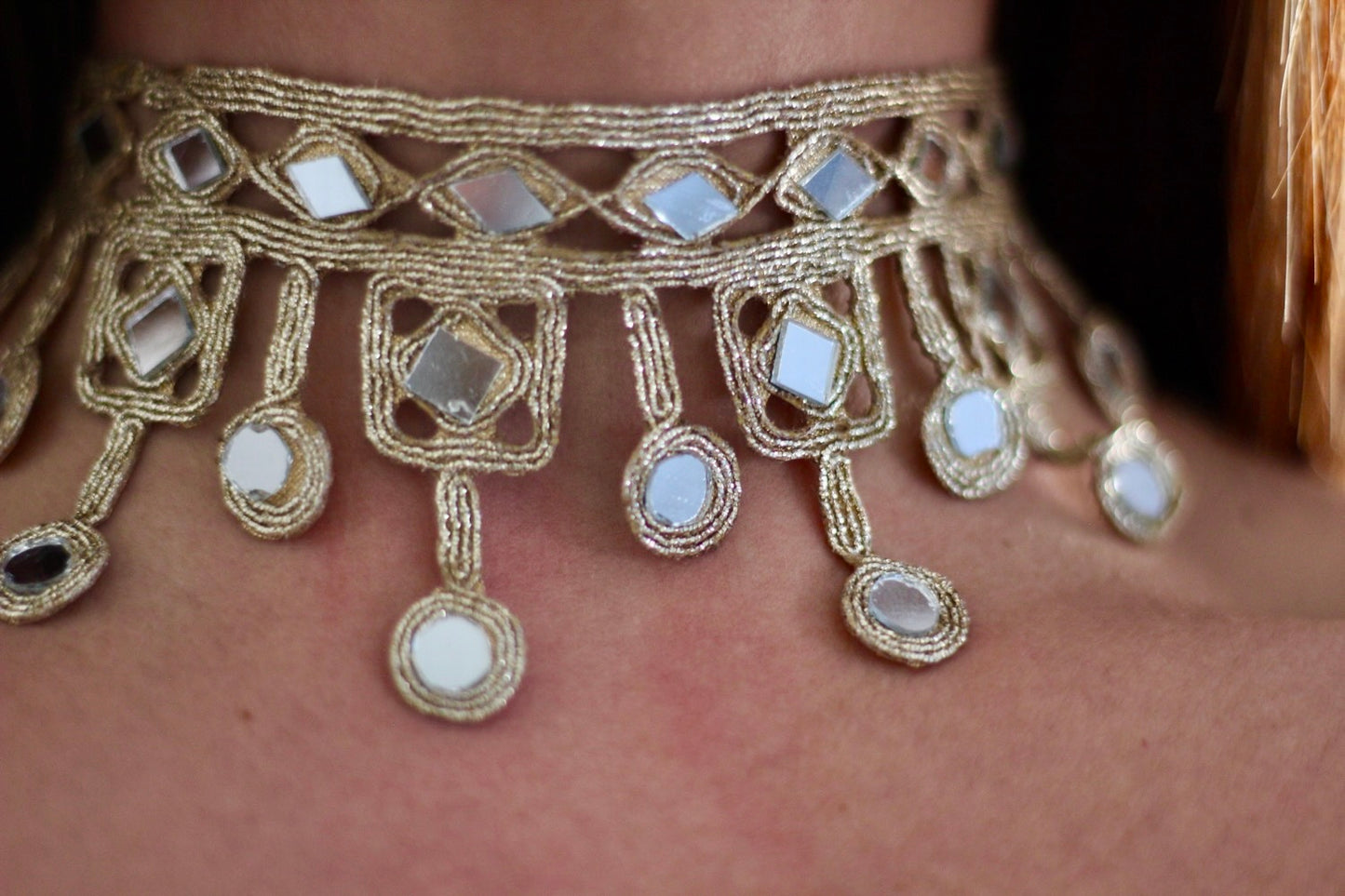 Choker Cleopatra Dorado
